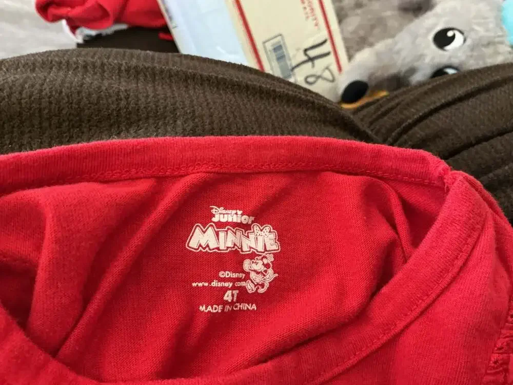 Disney Junior Minnie Mouse Girl's Red “Always Sweet...